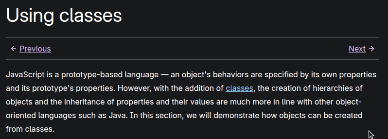 Highlighting interface